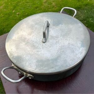 Magnalite Professional GHC 14” Anodized DOUBLE Handle Pan Round Skillet + Lid